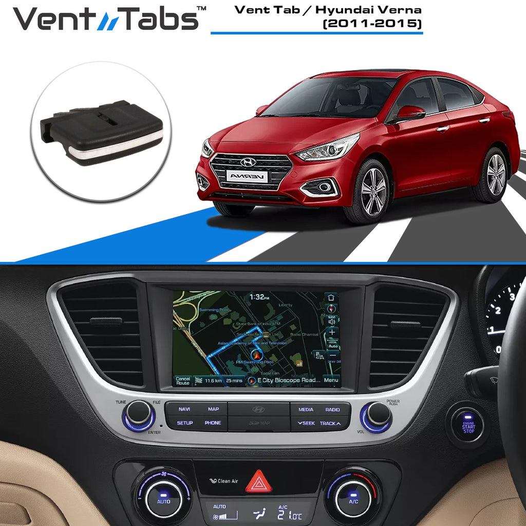 VentTabs / Hyundai Verna (2011-2015) for AC Air Vent Repair