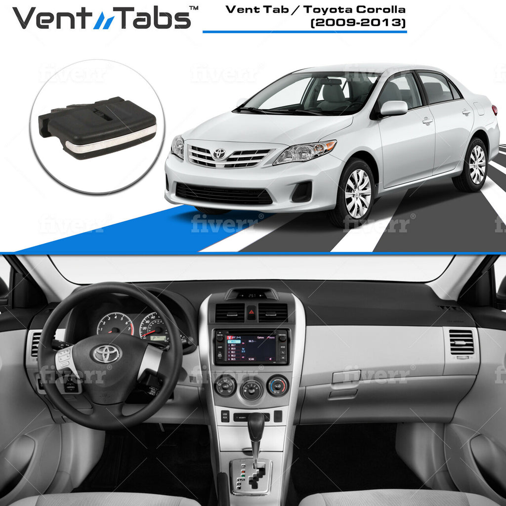 VentTabs / Toyota Corolla (2009-2013) for AC Vent repair