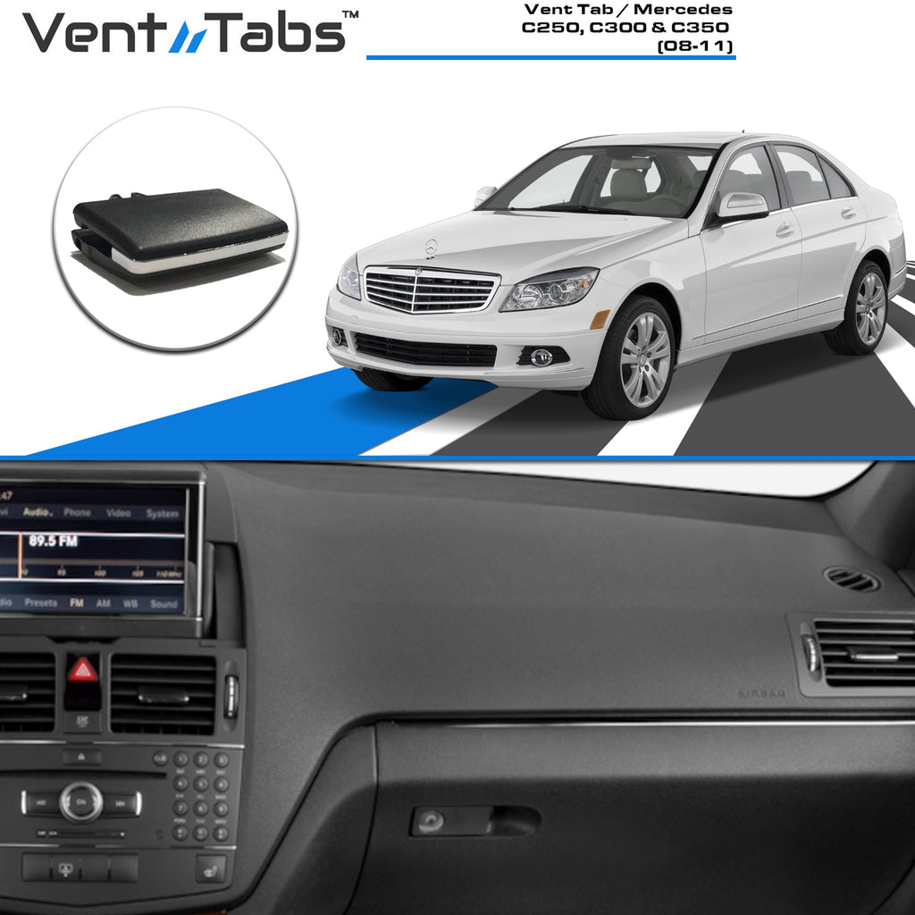 VentTabs / Mercedes GLK 350( X204), C250, C300 & C350( W204) (2008-11) for AC Vent Repair