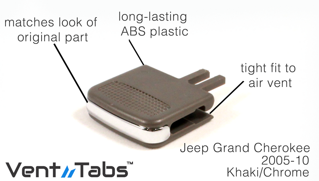 VentTabs/ Jeep Grand Cherokee 2005-2010 for AC Vent Repair