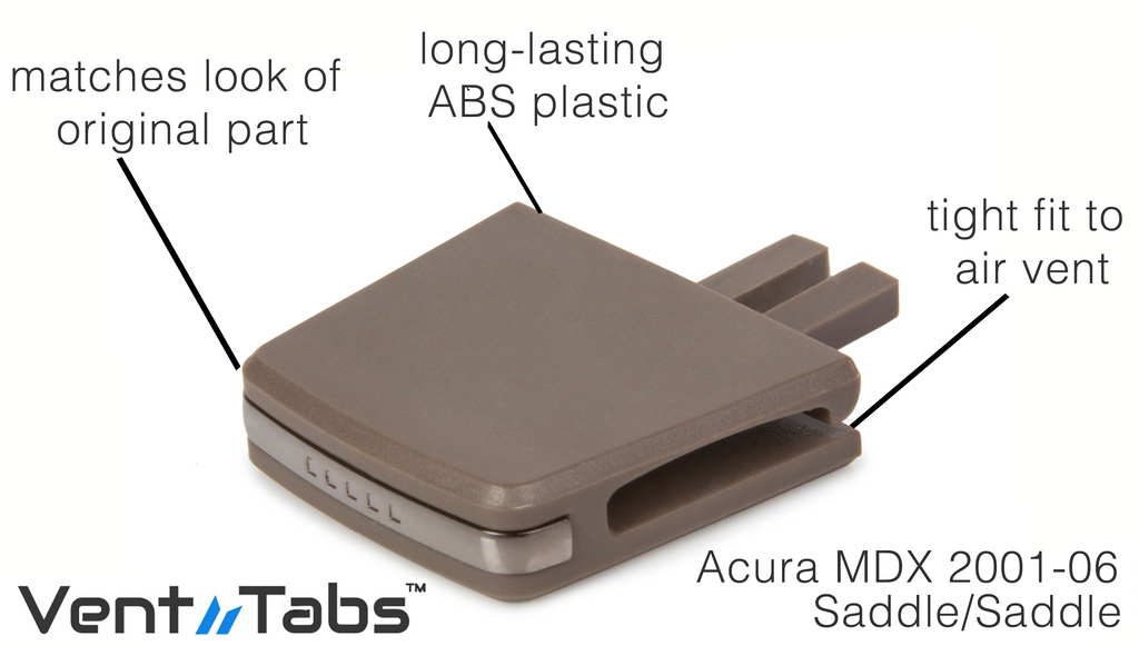 Vent Tabs / Acura MDX 2001-2006 for AC Vent repair